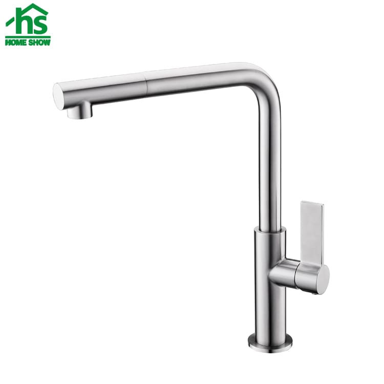 Brushed Nickel Stainless Steel Kitchen Faucet C031448