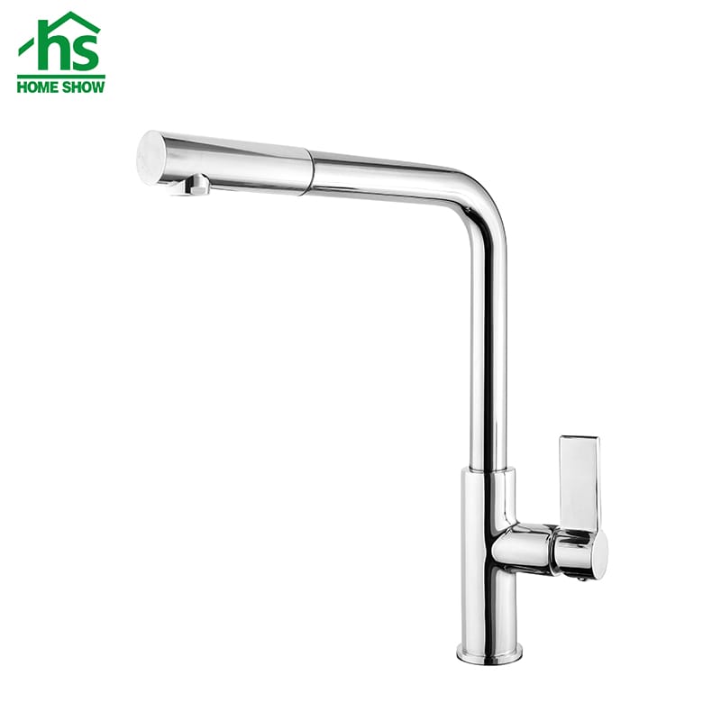 Chrome Surface Brass Kitchen Sink Faucet C03 1333