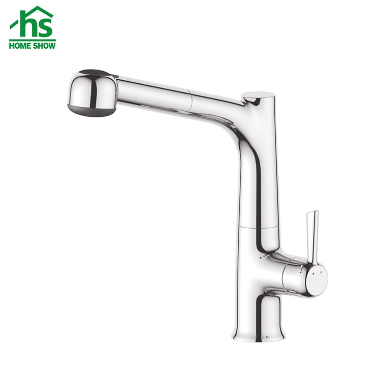 Pull Out Chrome Kitchen Sink Faucet C03 0020