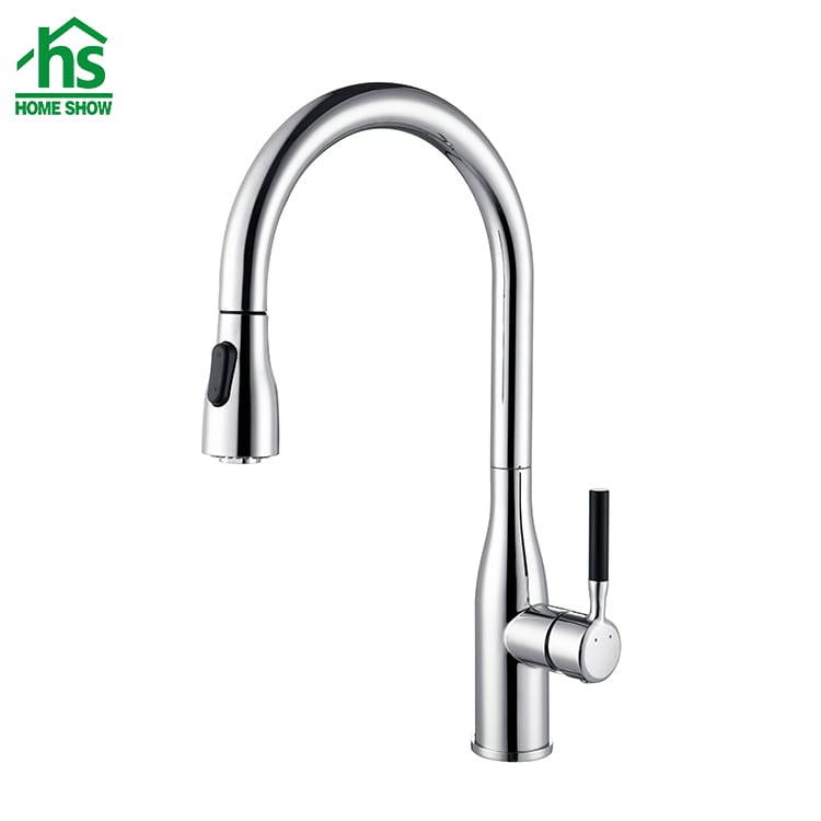 Wholesale Gold Kitchen Faucet Tap with Pull Out Sprayer C03 1429