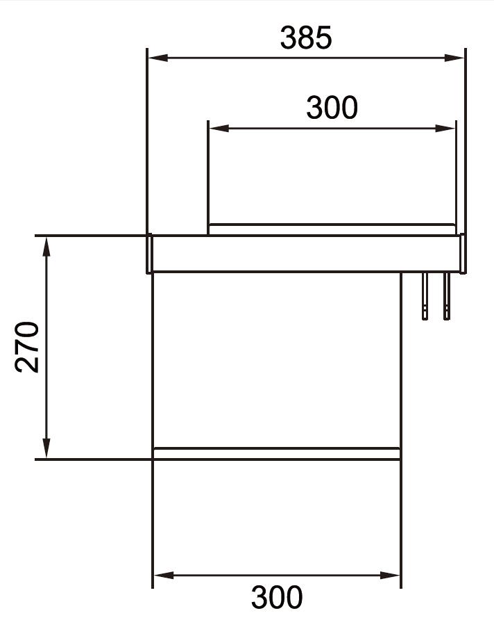 Black Multi-Function Aluminum Kitchen Shelf with Hooks