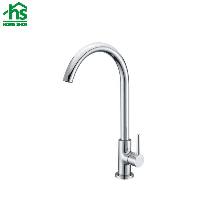 Single Lever Stainless Steel Chrome Cold Water Tap N09 1295