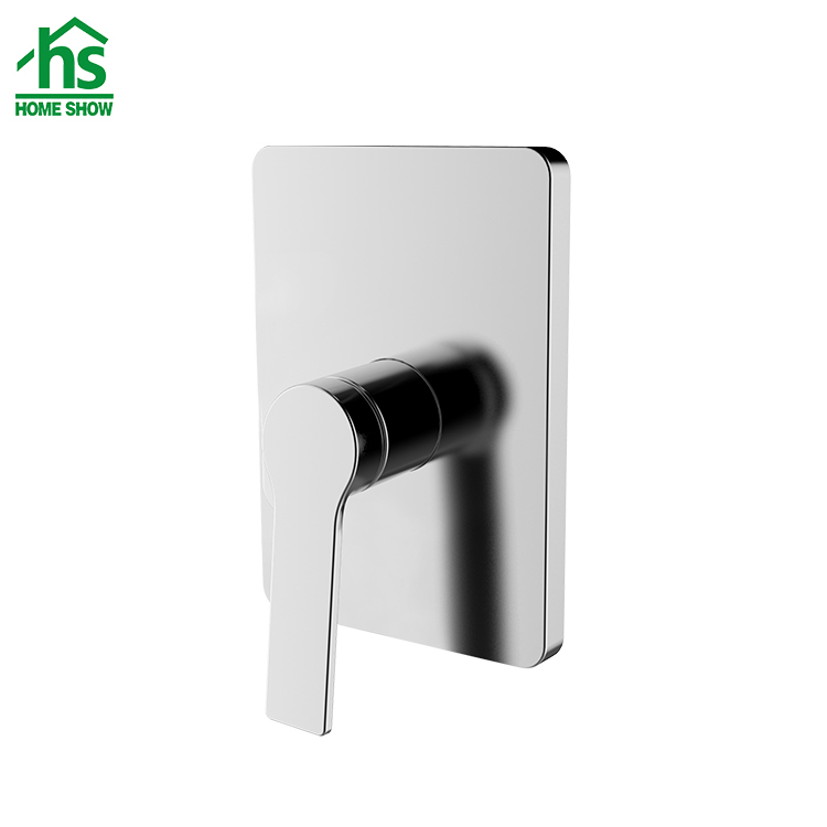 Square Wall Concealed Shower Mixer Valve Bathroom Shower Faucet